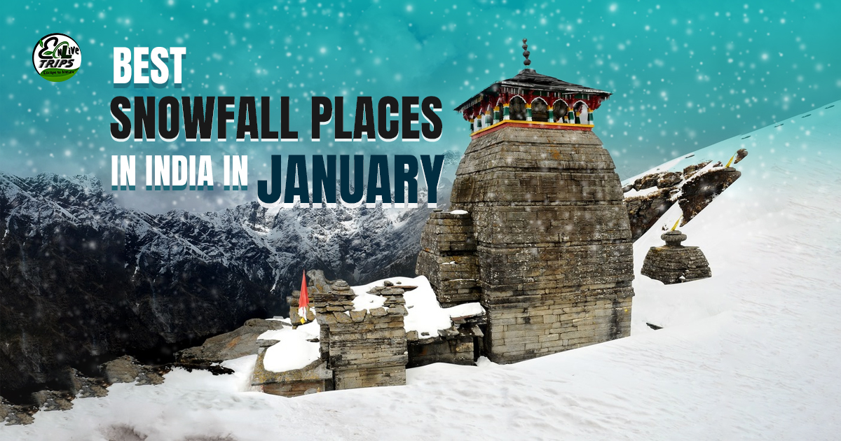 snowfall places in India in December